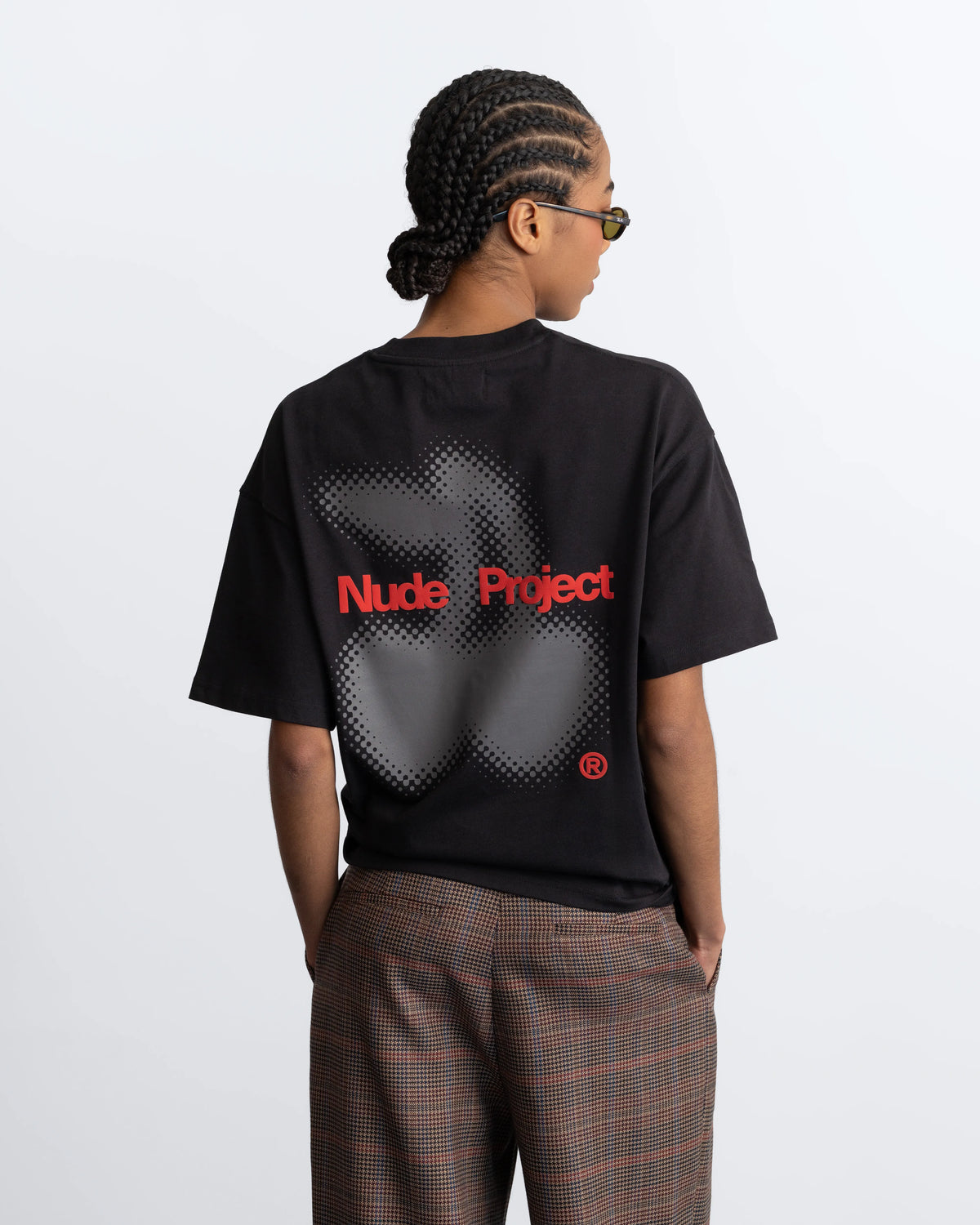 Grain Cherry Tee Black