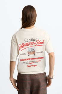 Winners Club Tee Ivory