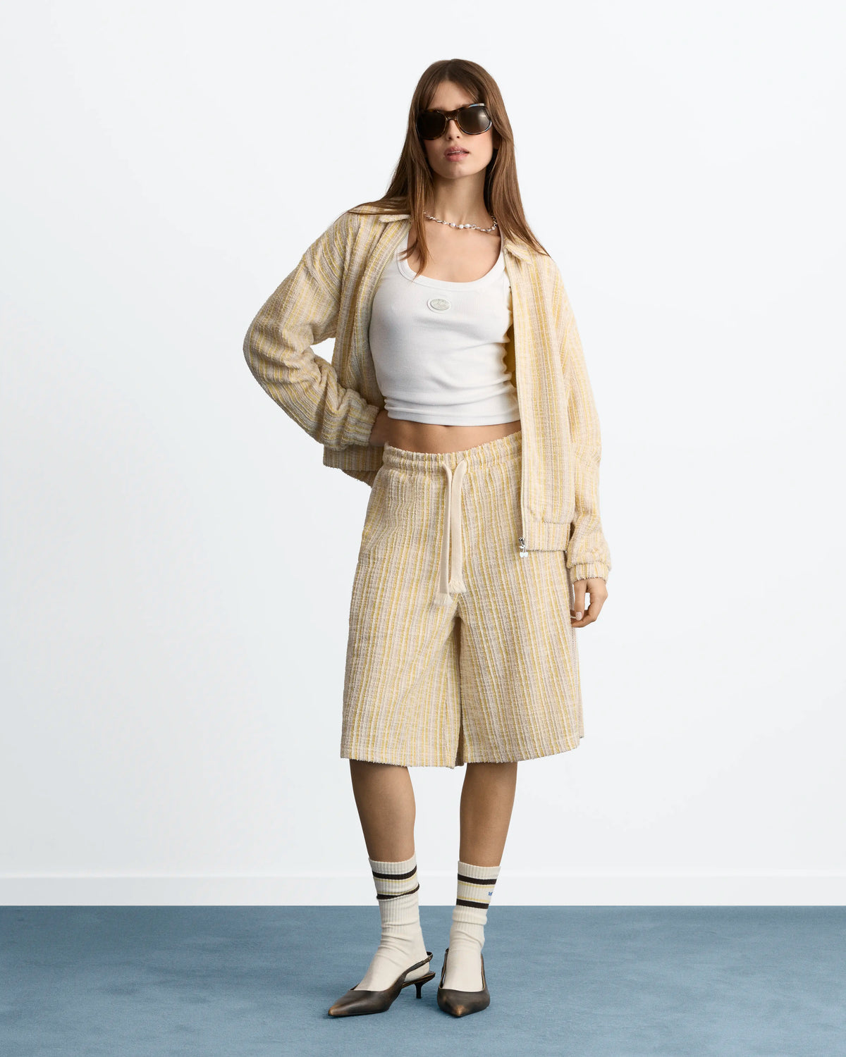 WOMAN [Model is 173 cm / 5’8” wearing size S]