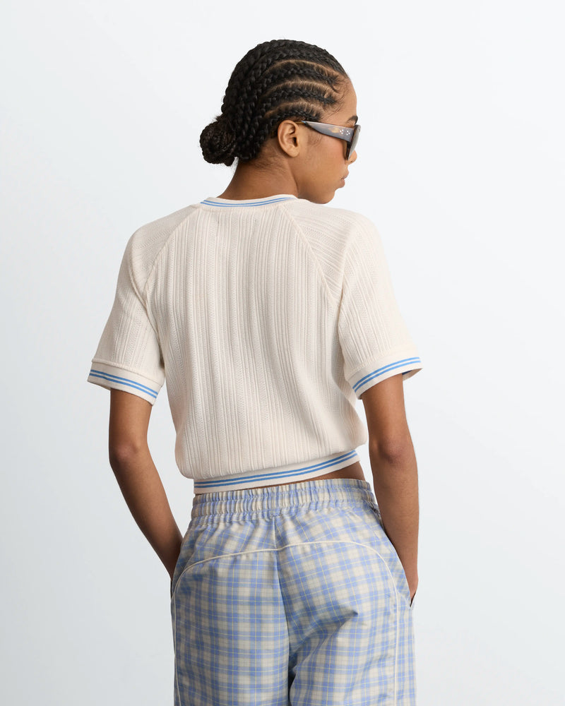 Varsity Slim Knit Tee