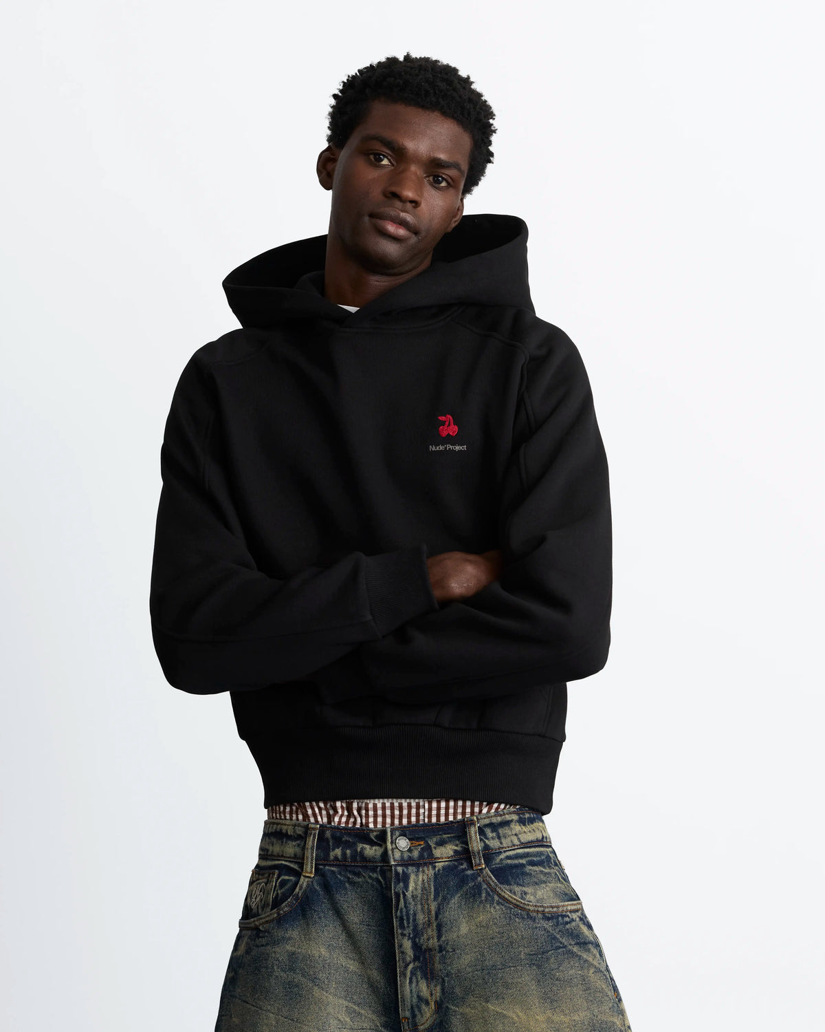 MAN [Model is 1.88m / 6’2” wearing size M]