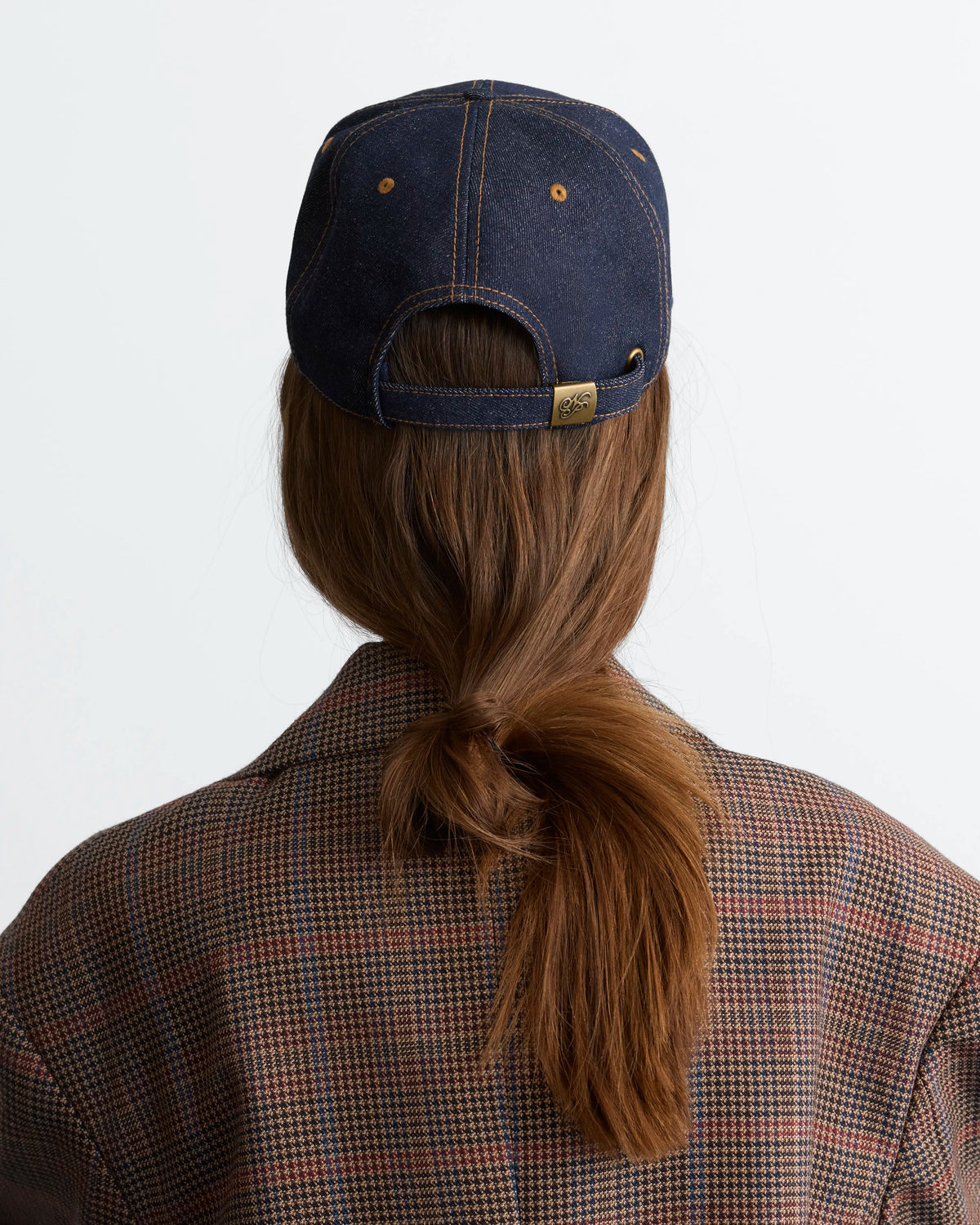 Script Denim Cap