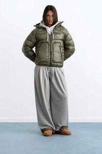 Iconic Puffer Jacket Khaki