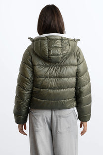 Iconic Puffer Jacket Khaki