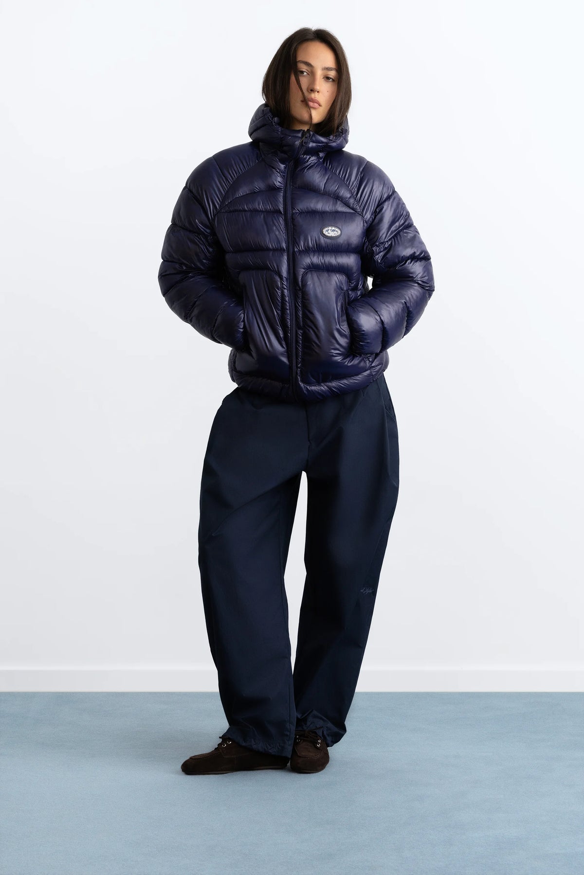 Iconic Puffer Jacket Navy