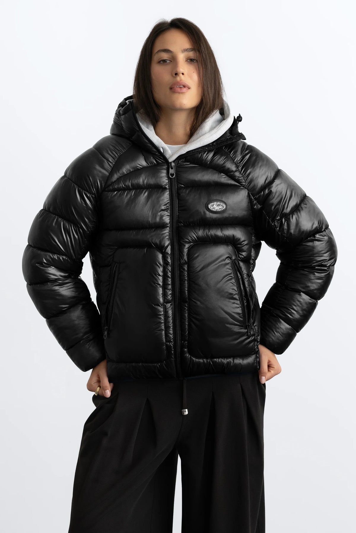 Iconic Puffer Jacket Black