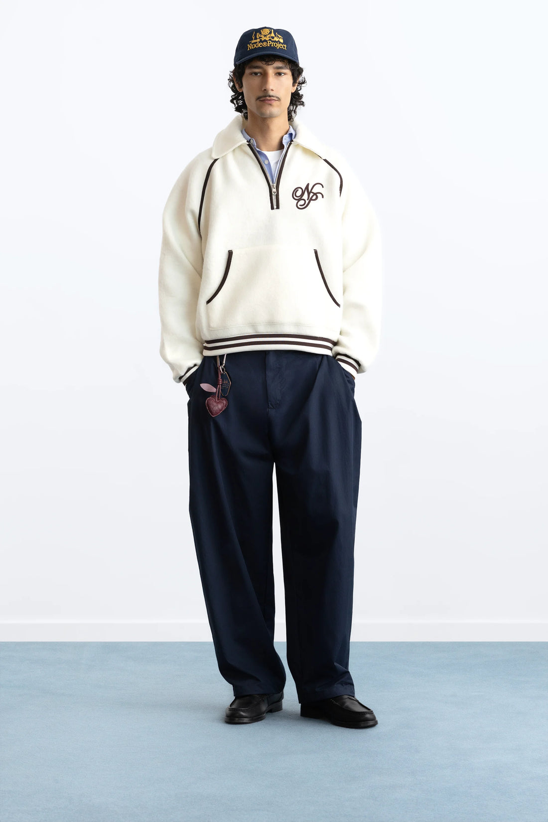 Teddy Quarter-Zip Marshmallow