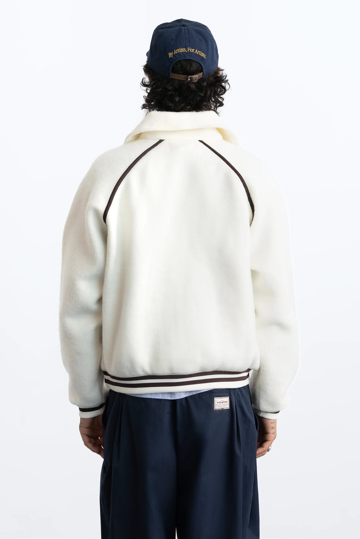 Teddy Quarter-Zip Marshmallow