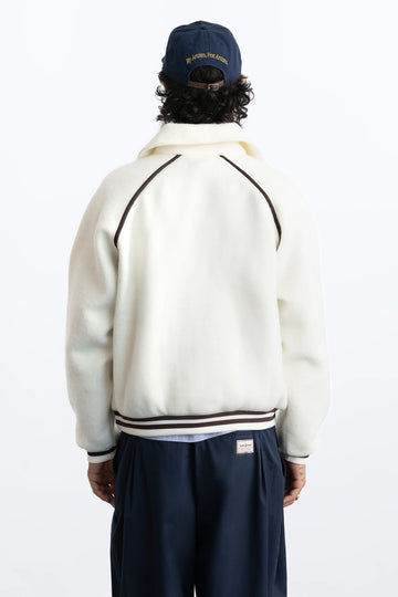 Teddy Quarter-Zip Marshmallow