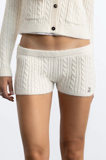 Notting Hill Knit Culotte Ivory
