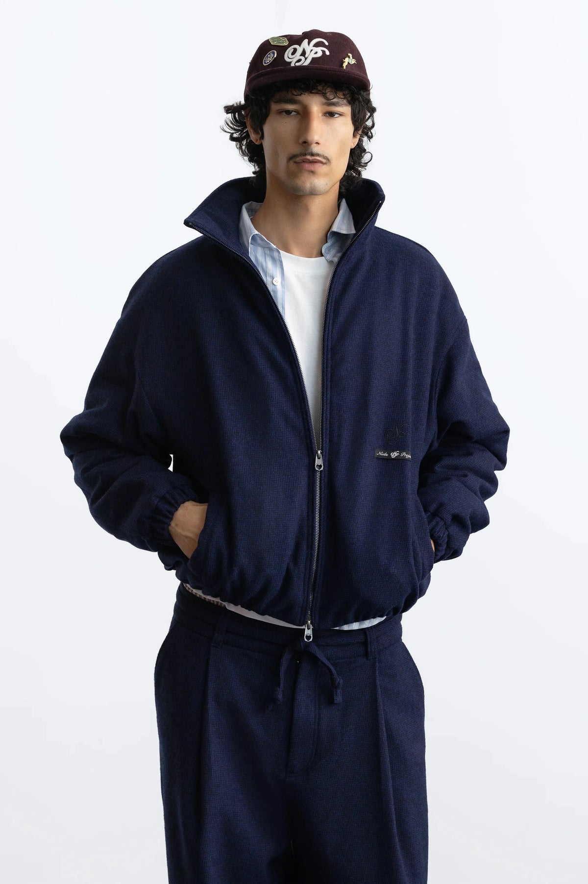 Wembley Wool Jacket Navy