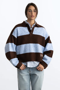 Candem Knit Sweater Brown