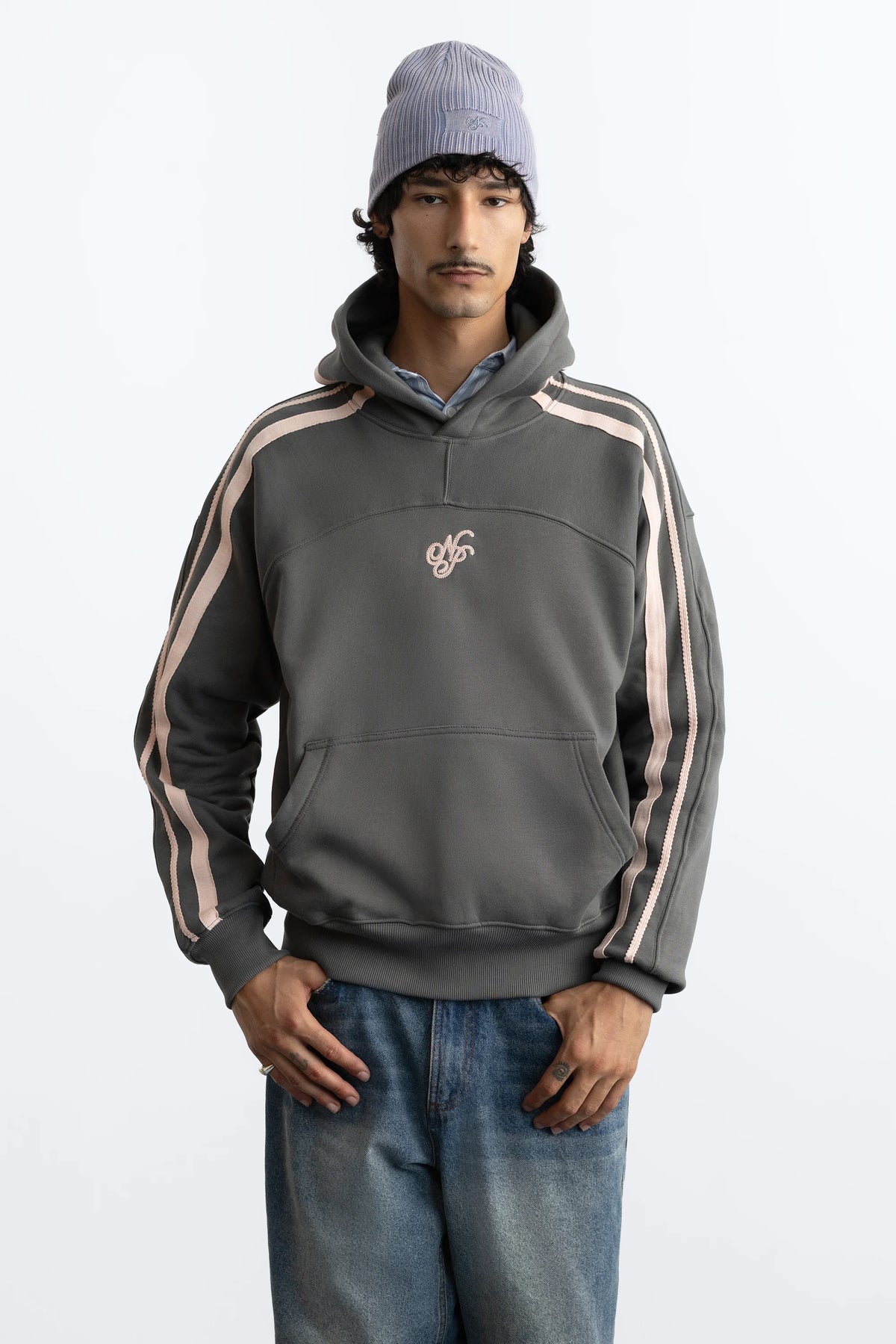 Ying Yang Hoodie Green