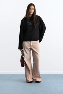 Mon Amour Long-Sleeve Tee Ash