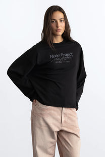 Mon Amour Long-Sleeve Tee Ash