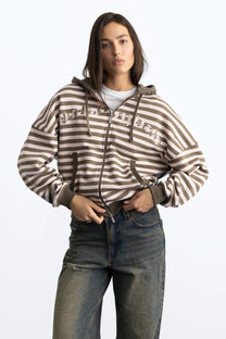 Clyde Zip-Up Hoodie Green