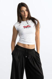Carmin Top White
