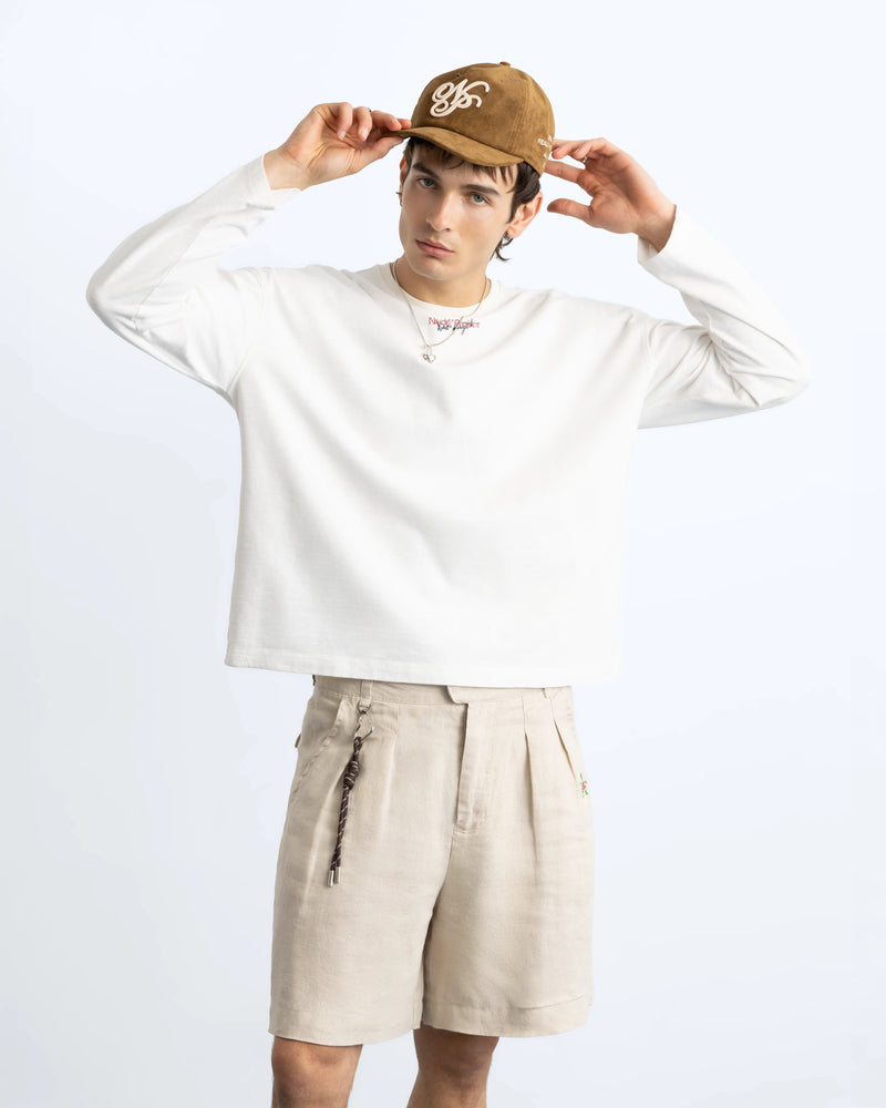 Ego Long-Sleeve Tee Marshmallow