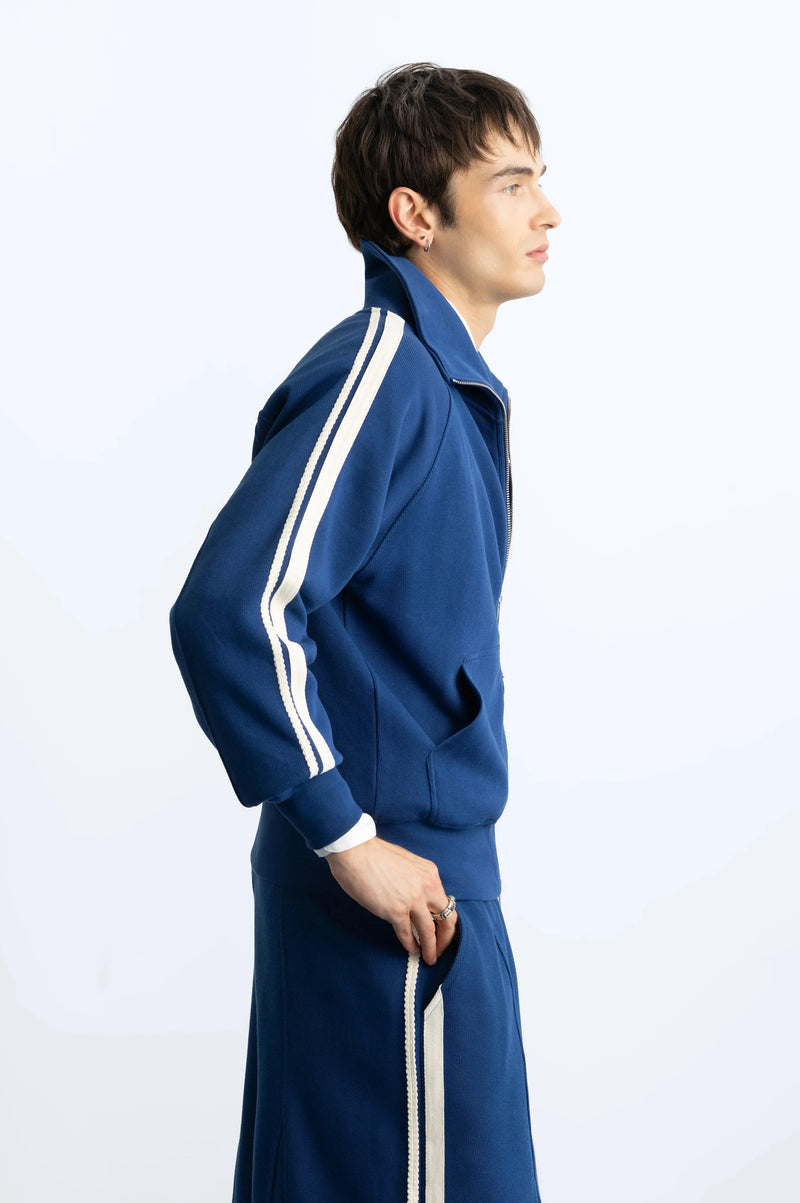 Ying-Yang Zip-Up Navy