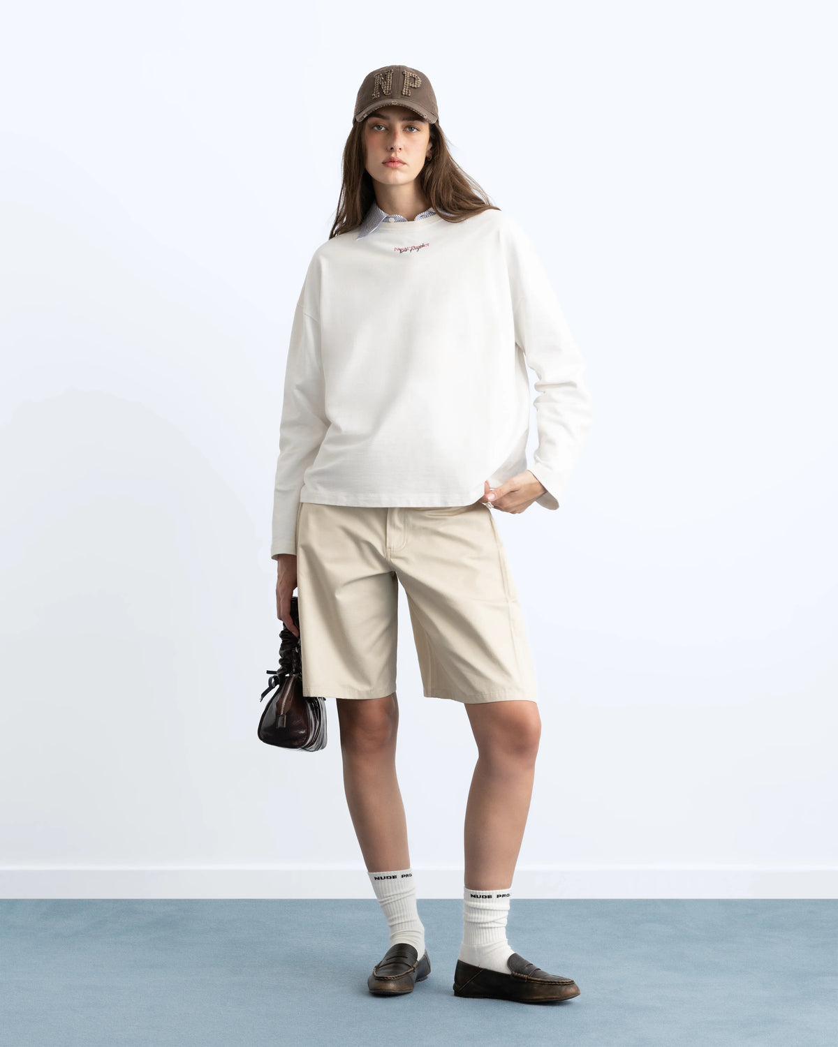 Ego Long-Sleeve Tee Marshmallow