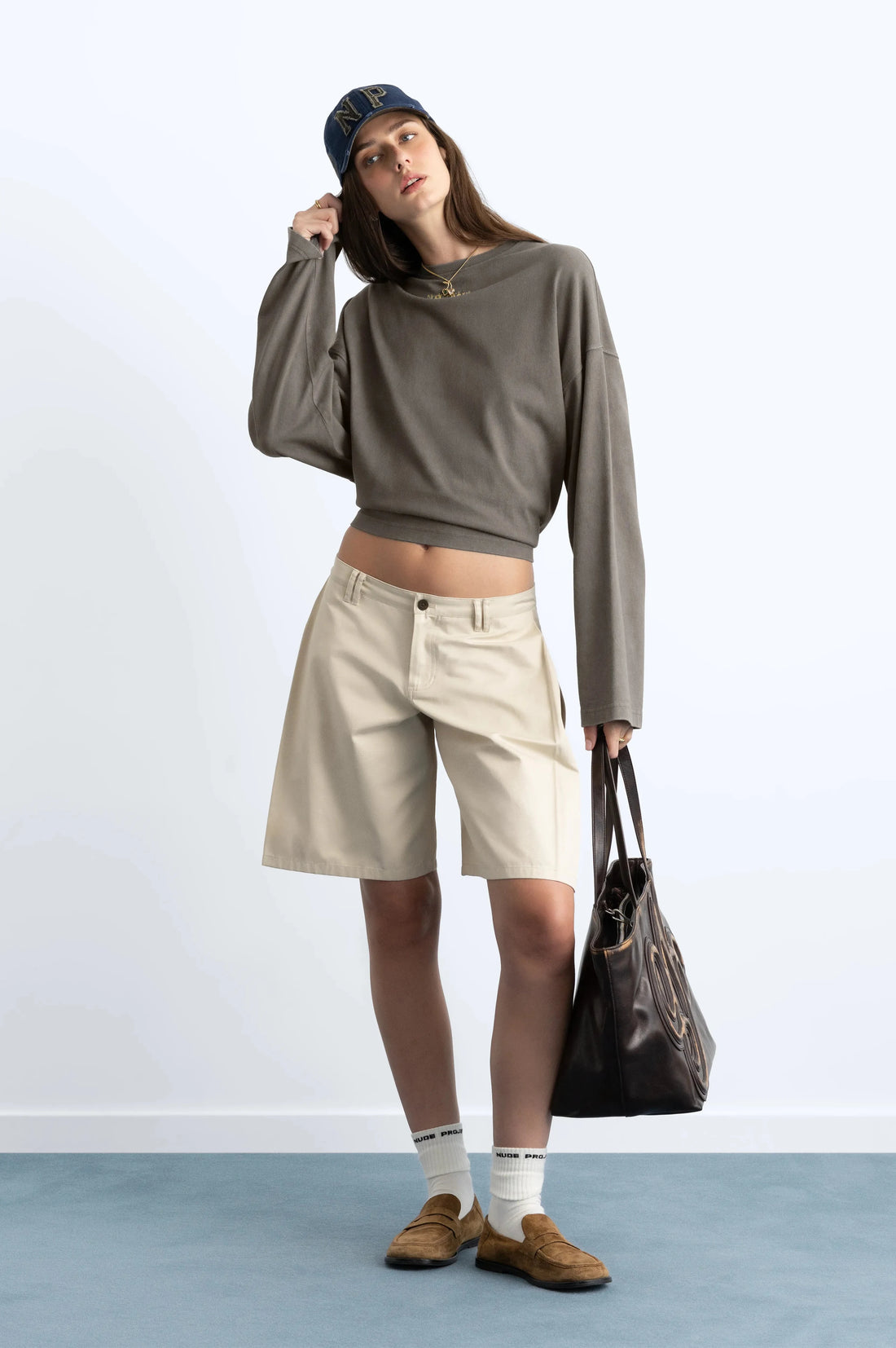 Ego Long-Sleeve Tee Ash