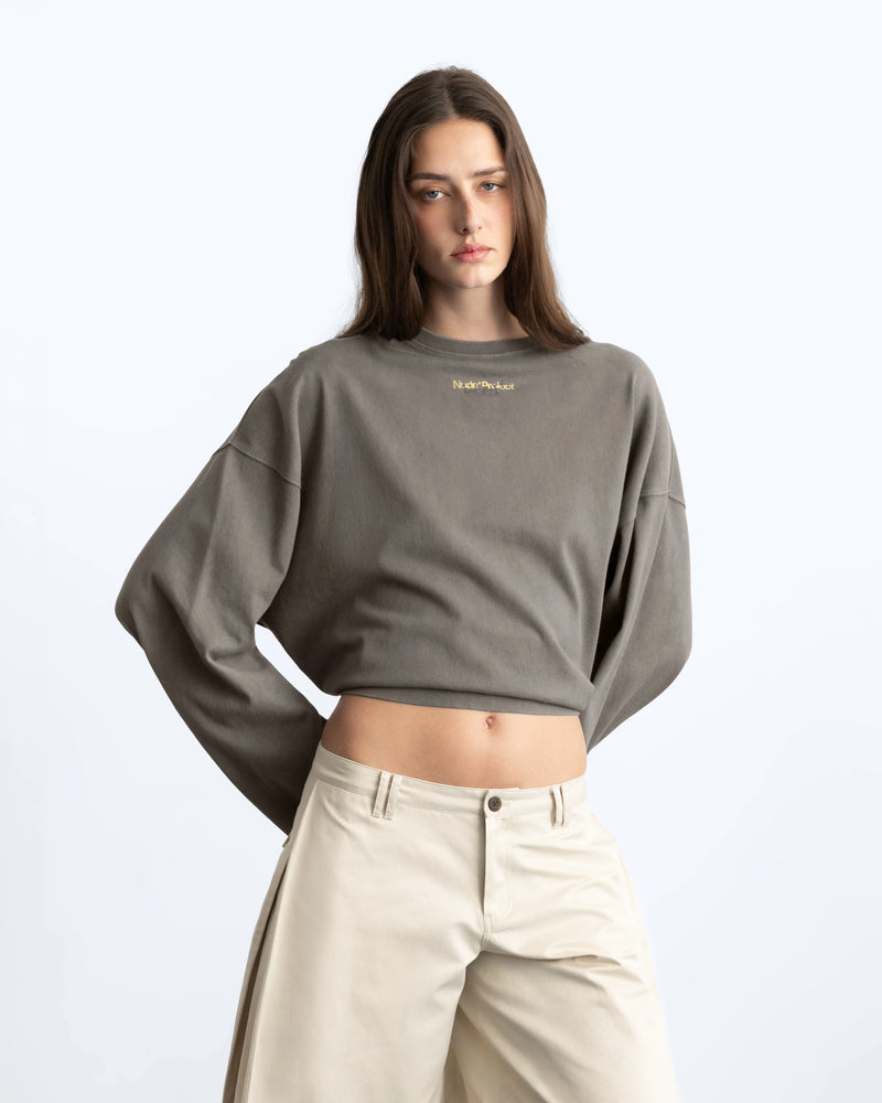 Ego Long-Sleeve Tee Ash