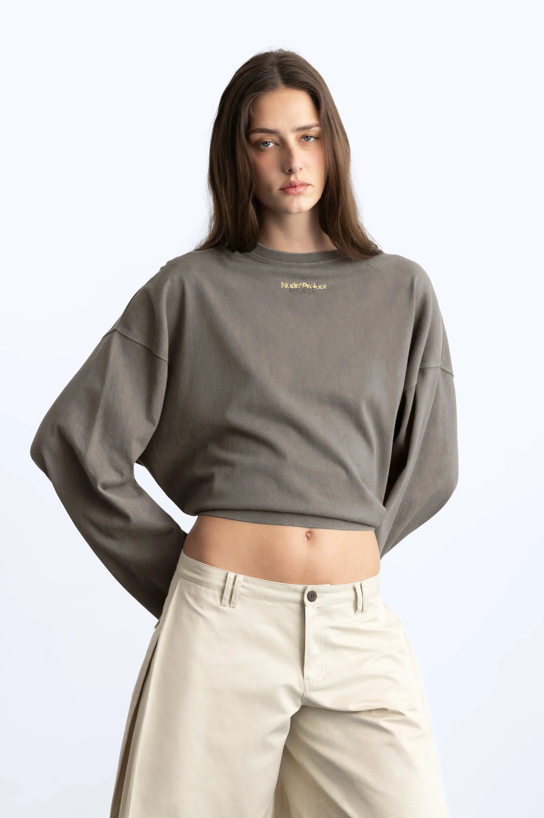 Ego Long-Sleeve Tee Ash