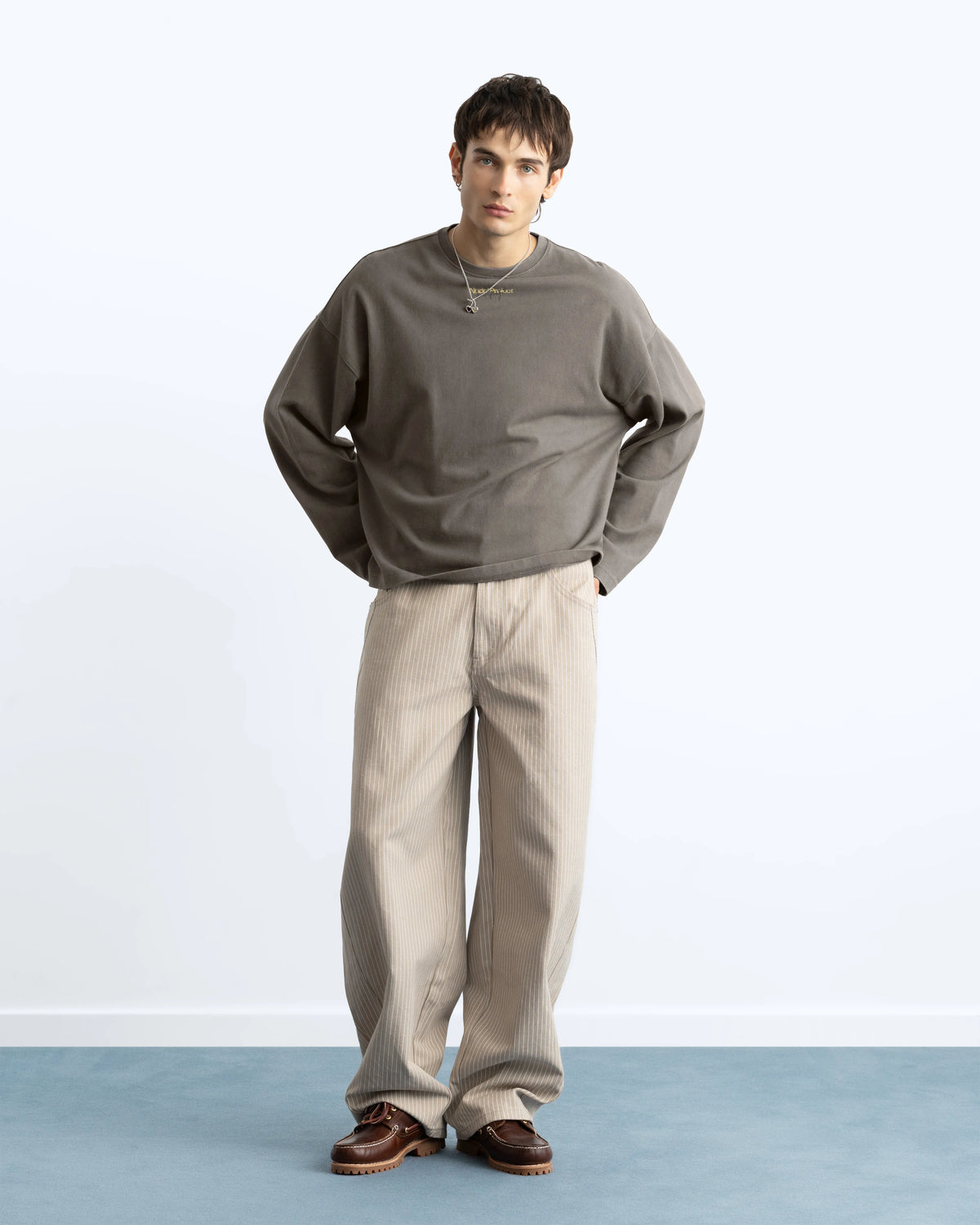 Ego Long-Sleeve Tee Ash