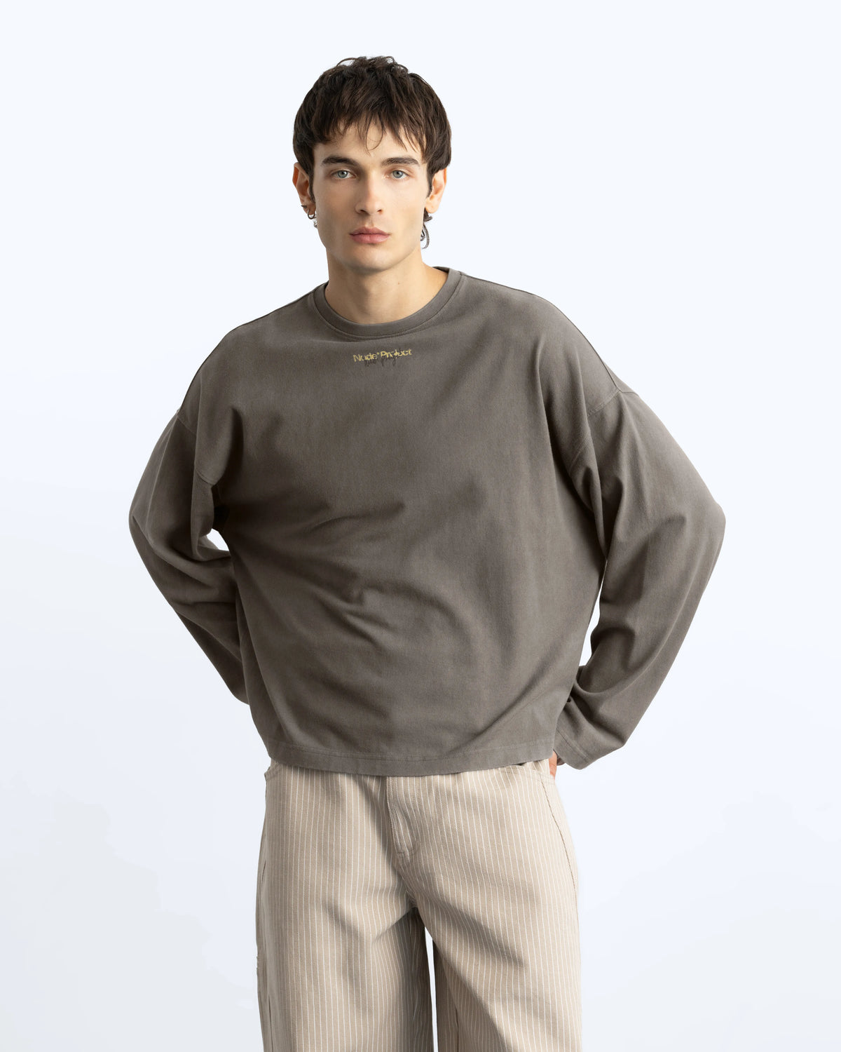 Ego Long-Sleeve Tee Ash