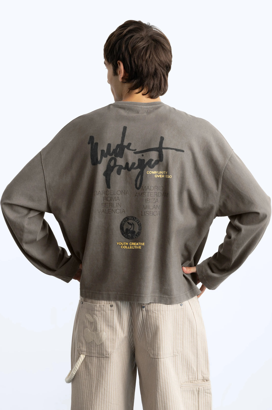 Ego Long-Sleeve Tee Ash