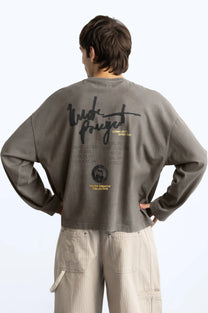 Ego Long-Sleeve Tee Ash