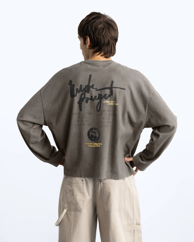 Ego Long-Sleeve Tee Ash