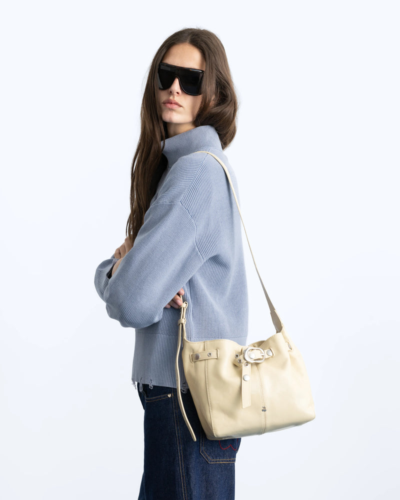 Evia Cross Body Leather Bag