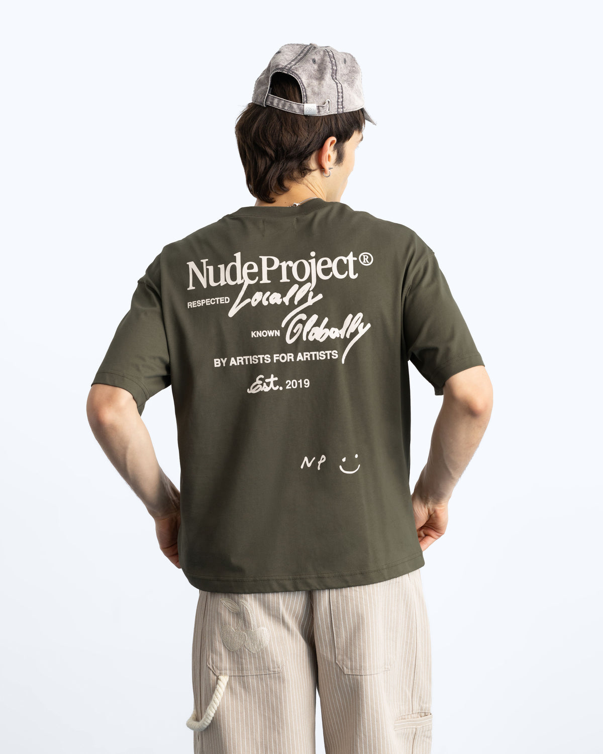 Global Soon Tee Khaki