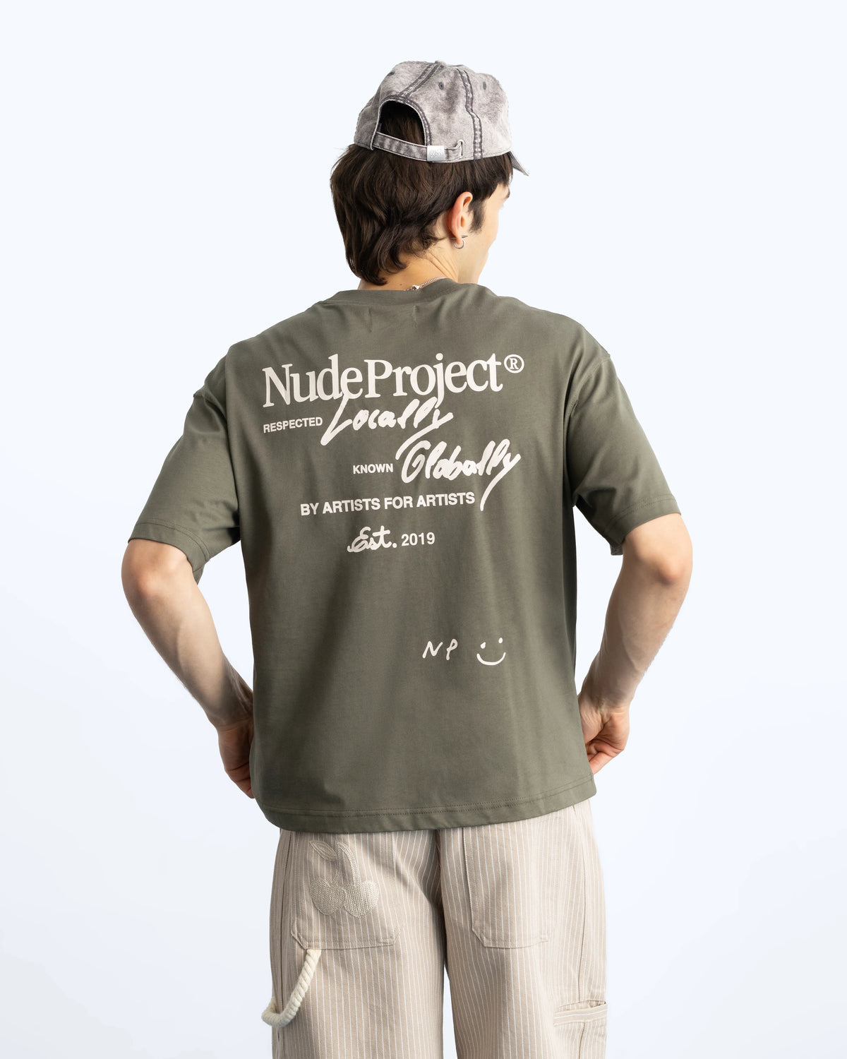 Global Soon Tee Khaki