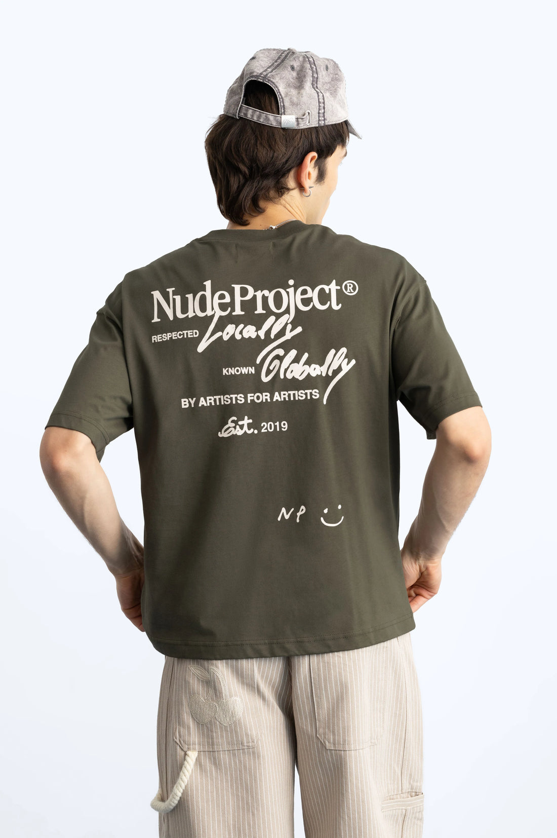 Global Soon Tee Khaki