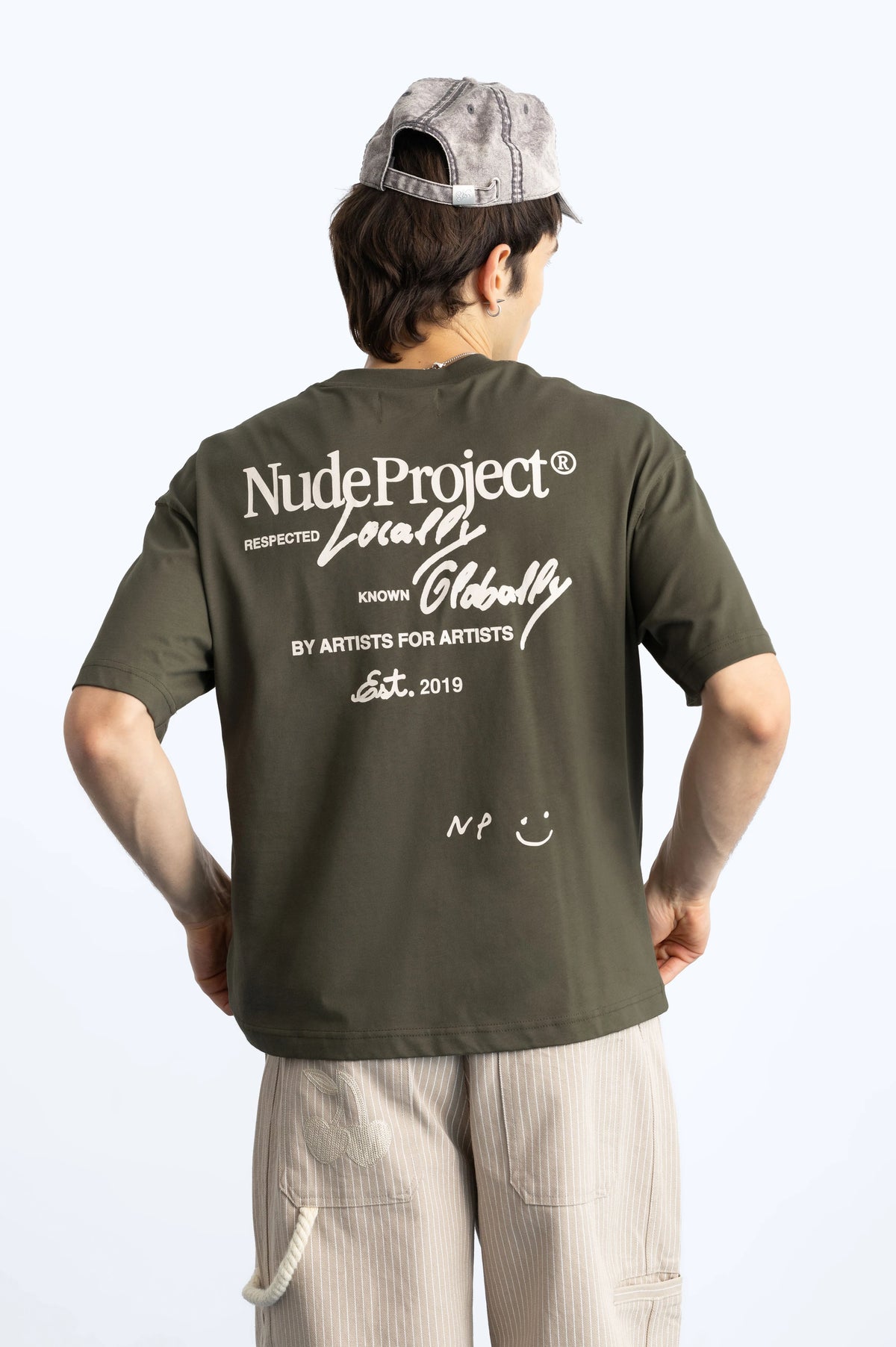 Global Soon Tee Khaki