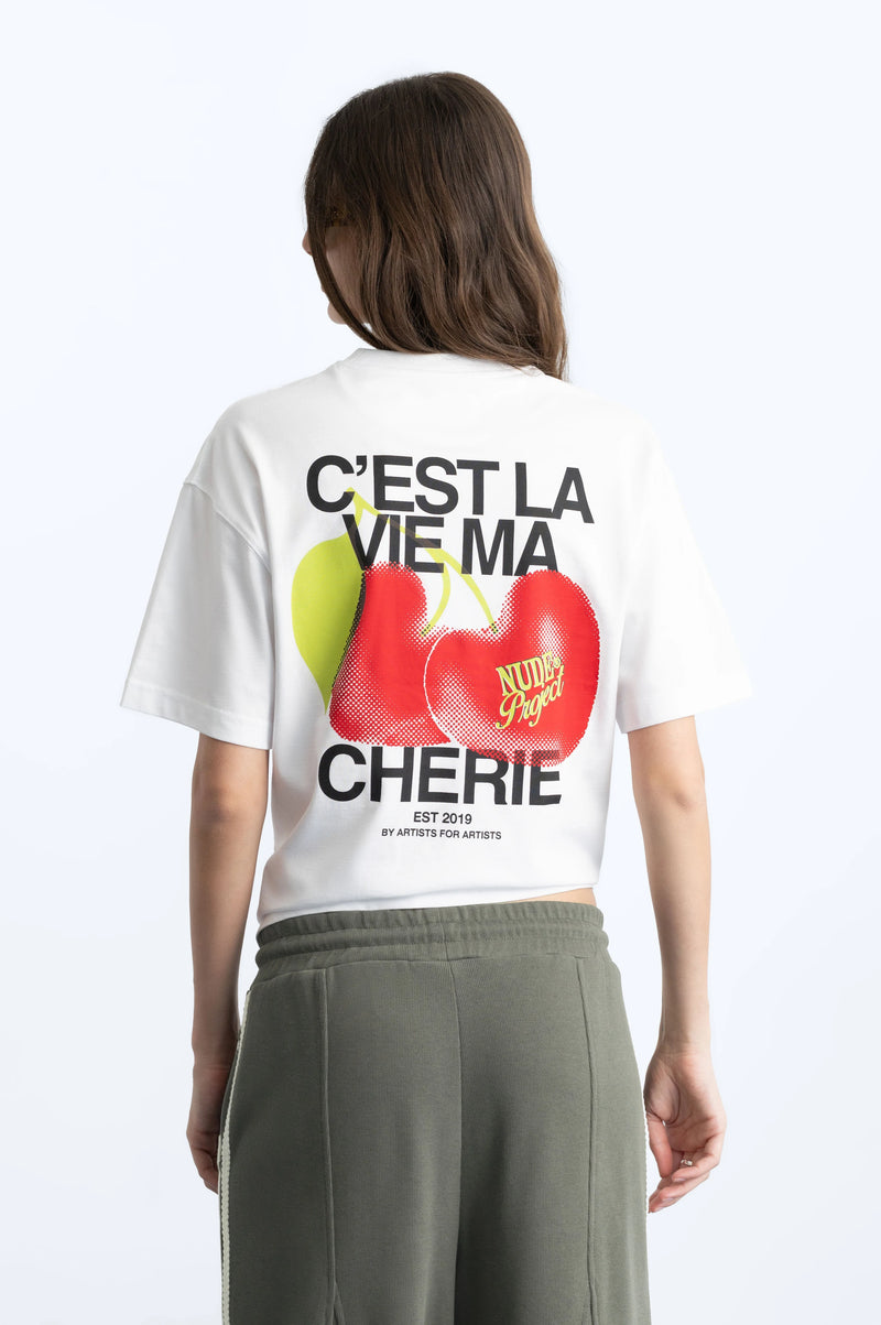 Ma Cherie Tee White