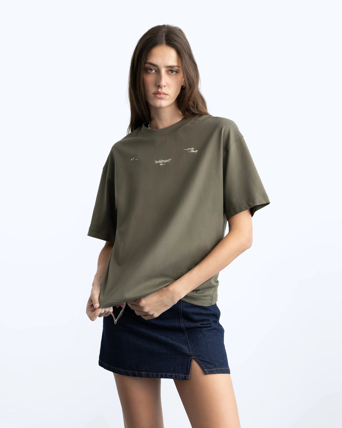 Global Soon Tee Khaki