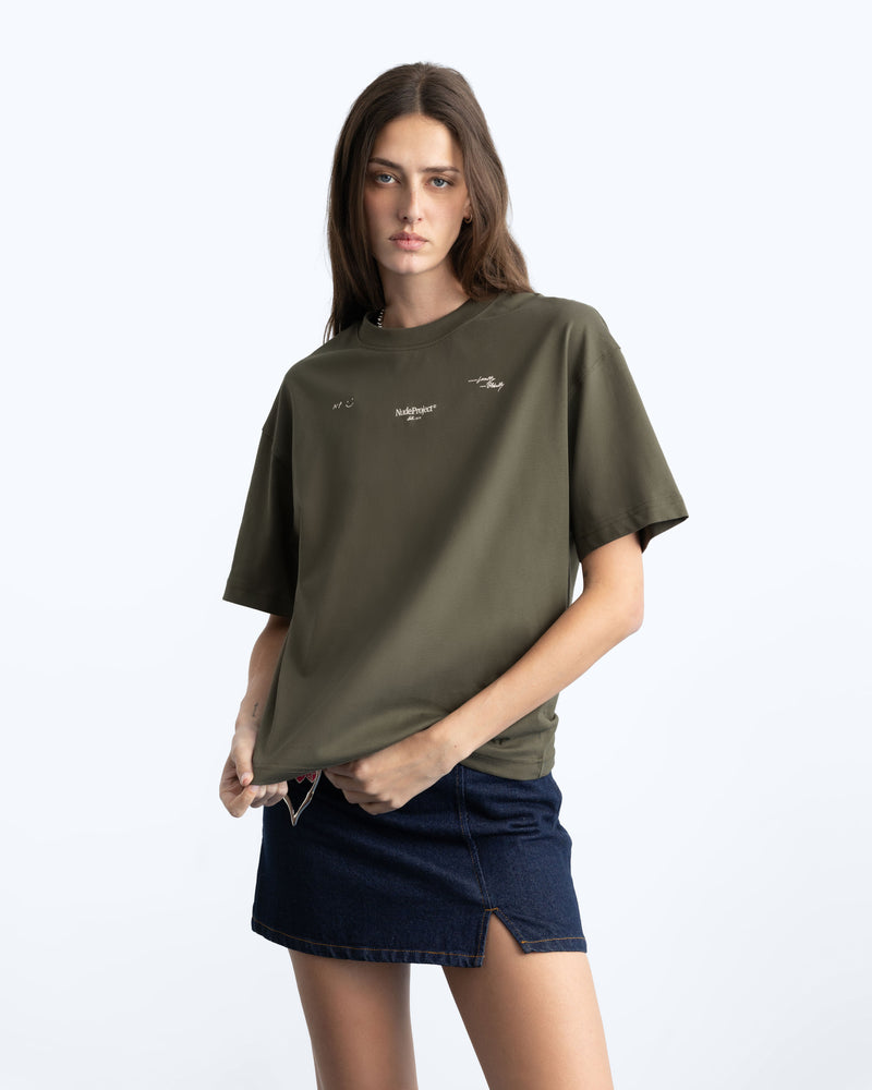 Global Soon Tee Khaki