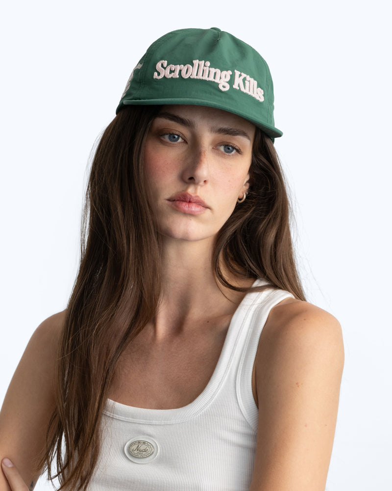 Scrolling Cap
