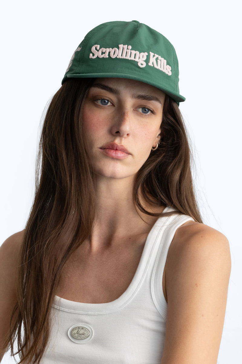 Scrolling Cap