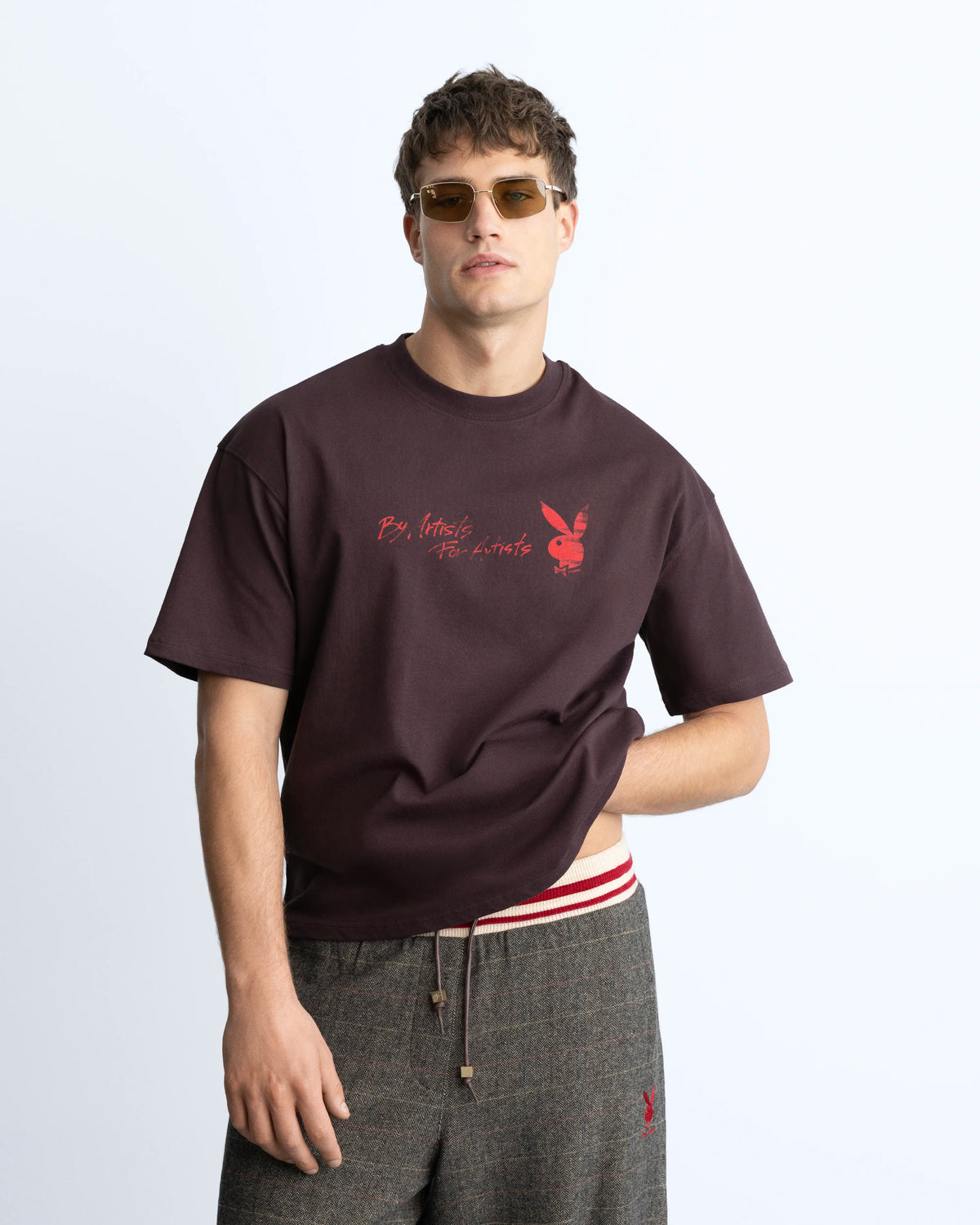 MAN [Model is 1.86 m / 6’1” wearing size M]