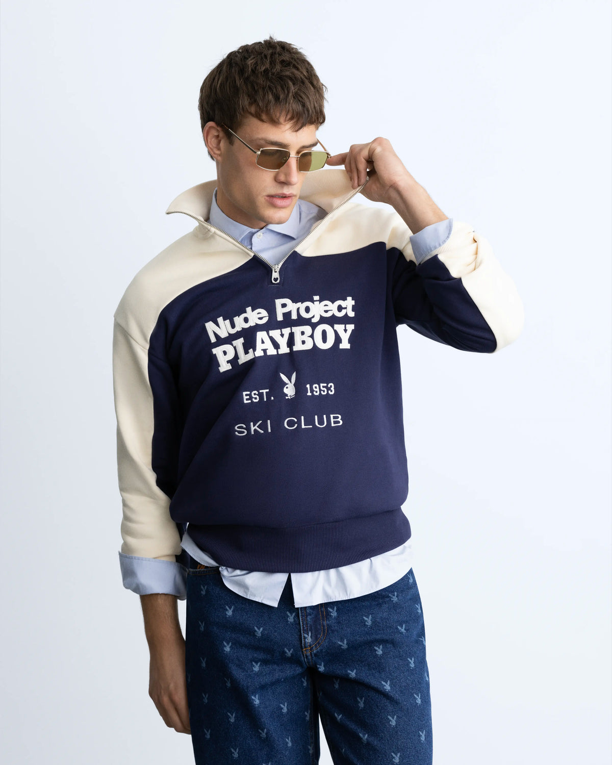 MAN [Model is 1.86 m / 6’1” wearing size L]