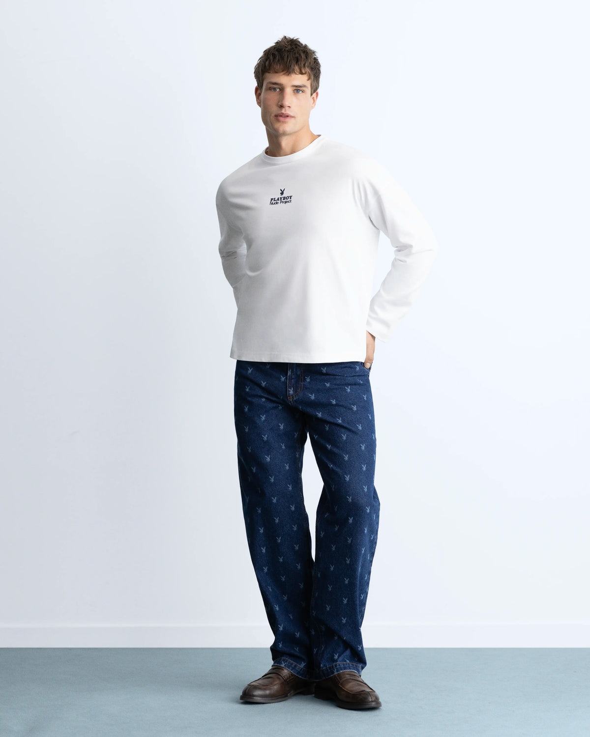 MAN [Model is 1.86 m / 6’1” wearing size M]