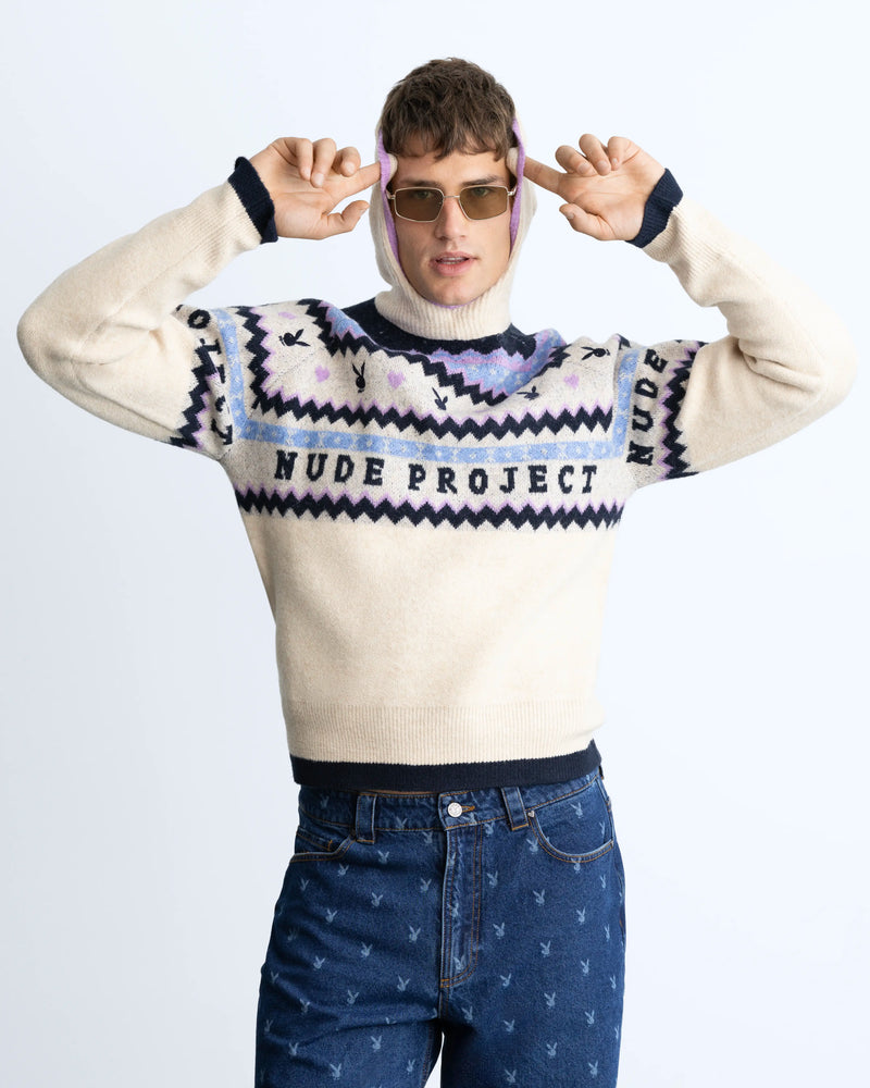 MAN [Model is 1.86 m / 6’1” wearing size M]