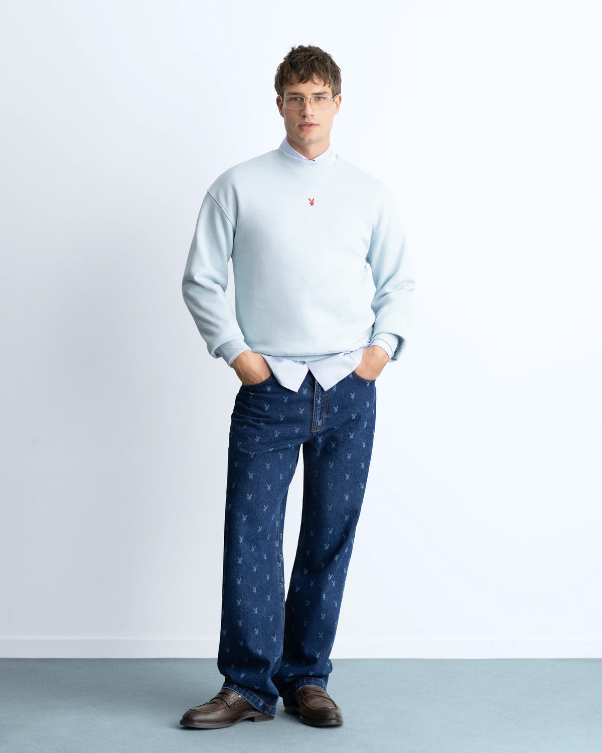 MAN [Model is 1.86 m / 6’1” wearing size L]