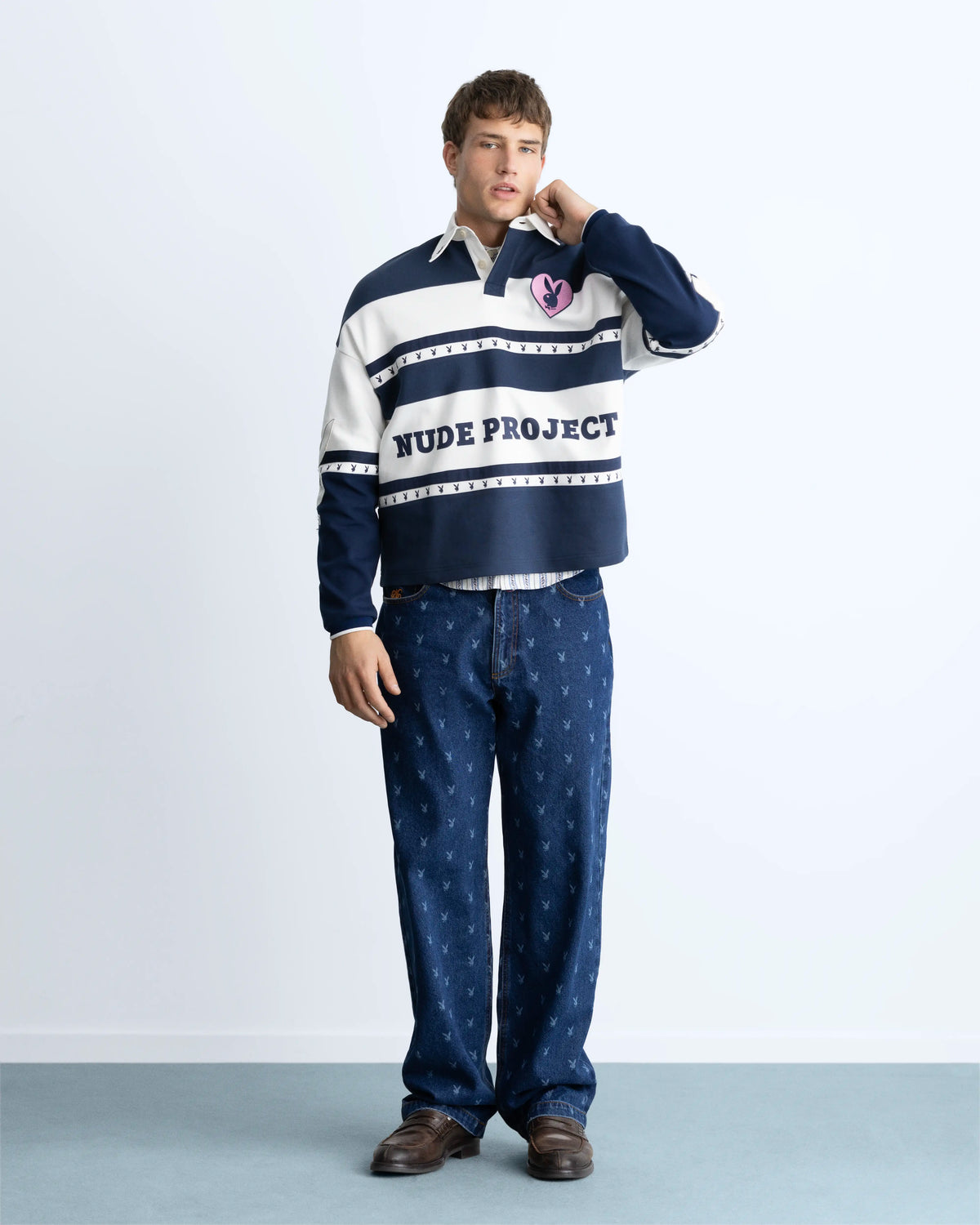 MAN [Model is 1.86 m / 6’1” wearing size M]