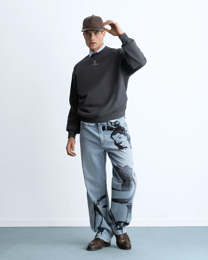 MAN [Model is 1.86 m / 6’1” wearing size M]