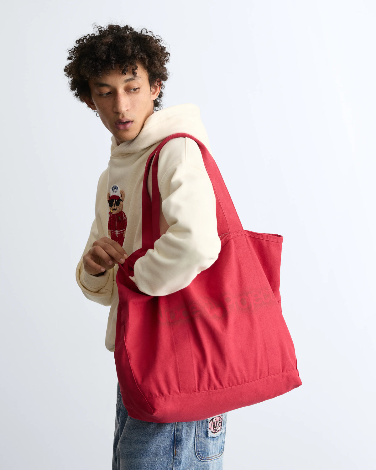 Canvas Tote Bag Red